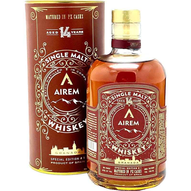 Airem Single Malt Granada PX Cask 14 Yr 750ml