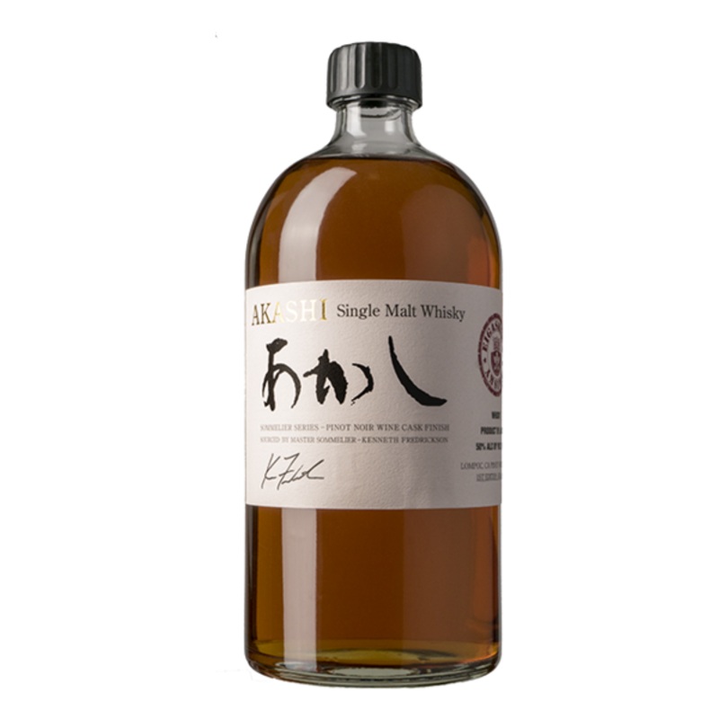 Akashi White Oak Sommelier Series Wine Cask Japanese Single Malt Whisky 750ml