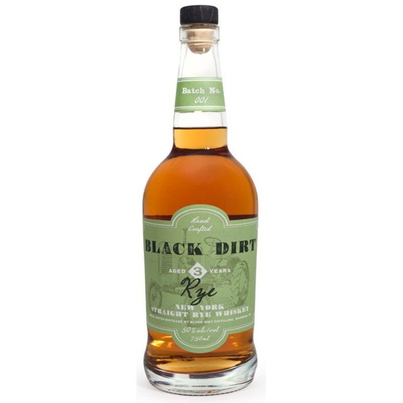 Black Dirt Rye Whiskey 3 Year Old 750ml