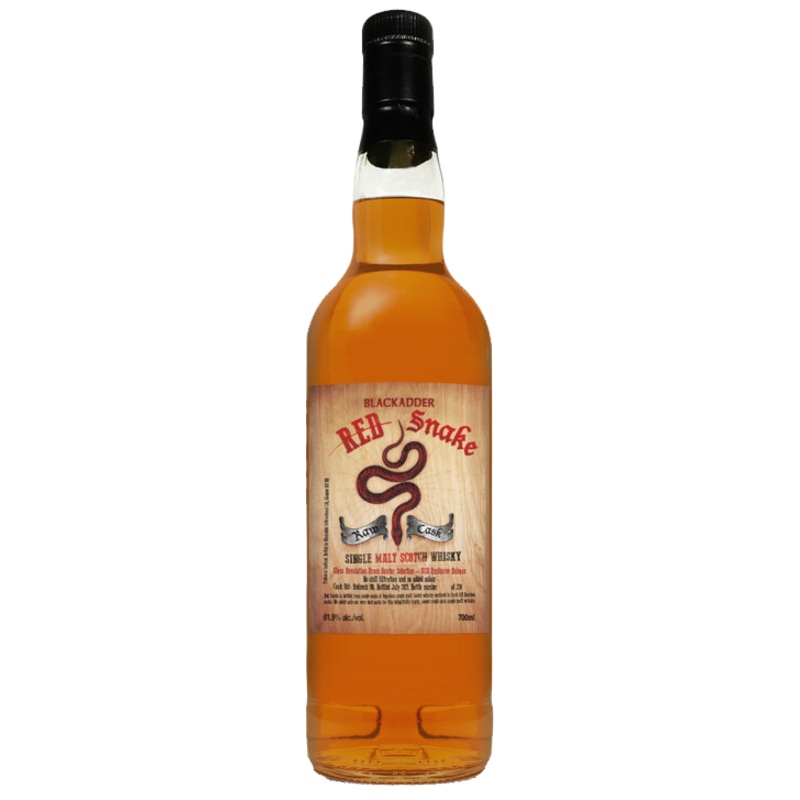 Blackadder Red Snake Single Malt Scoth Whiskey 111 Raw Cask 700ml
