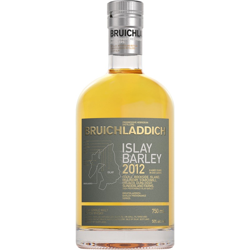 Bruichladdich Islay Barley Single Malt Whisky 2012 750ml