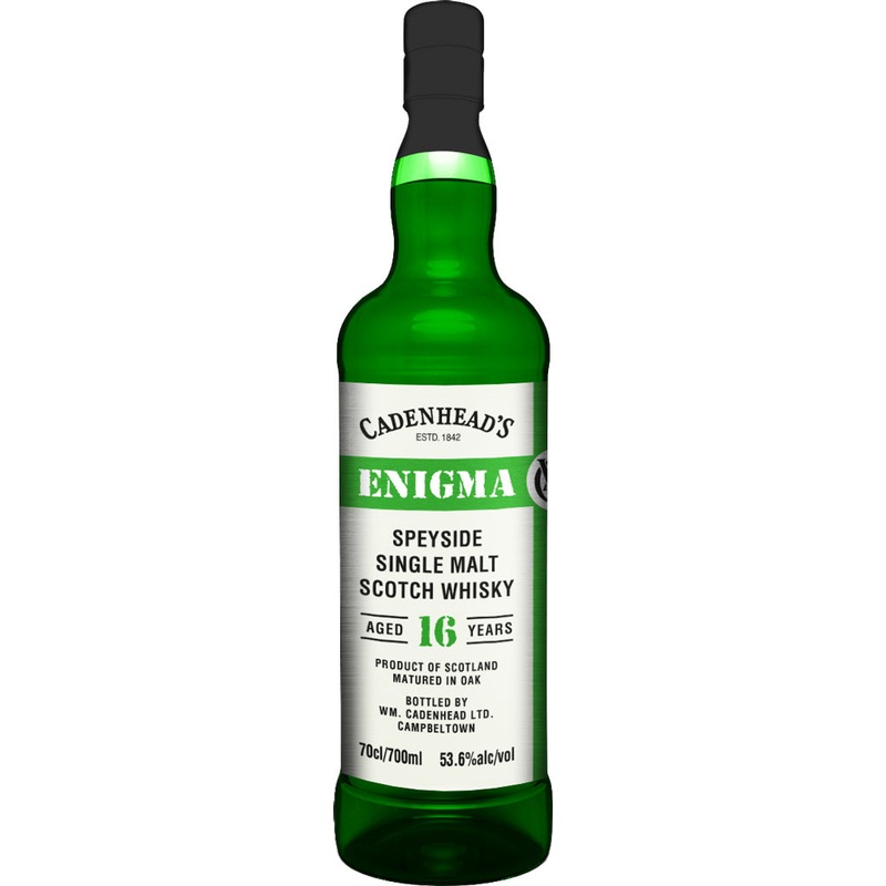 Cadenhead Enigma Campbeltown Speyside Single Malt Whisky 16 Year Old 2008 700ml