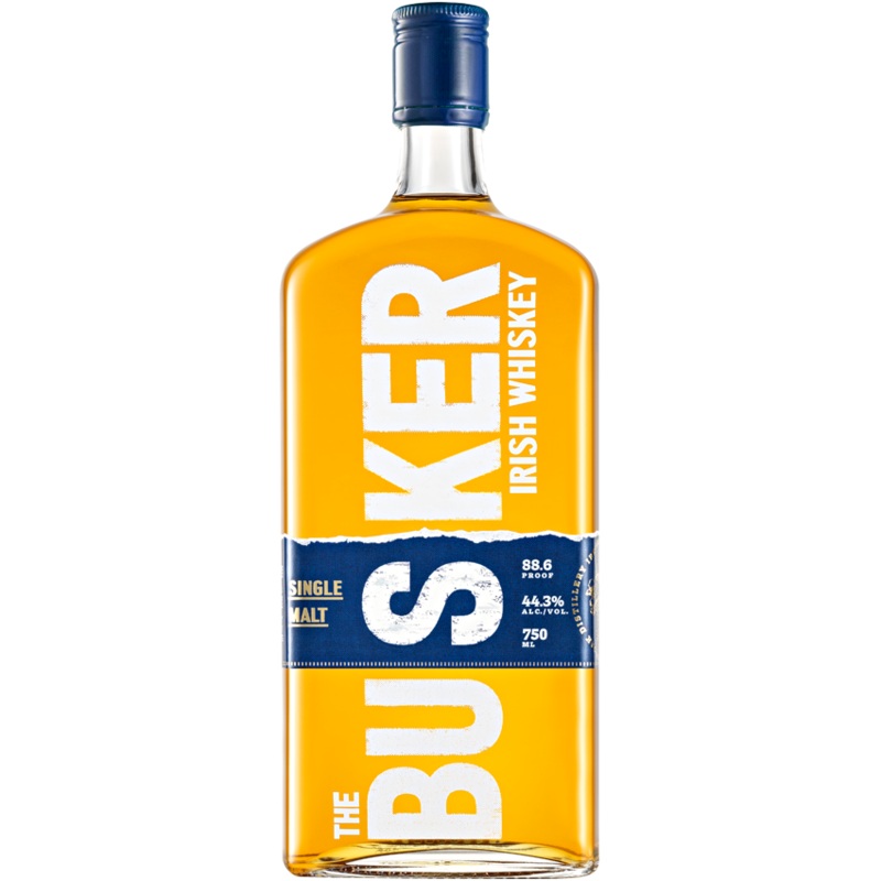 The Busker Single Malt Irish Whiskey 750ml