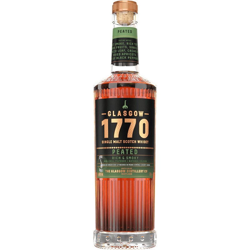 The Glasgow 1770 Peated Single Malt Whisky 700ml