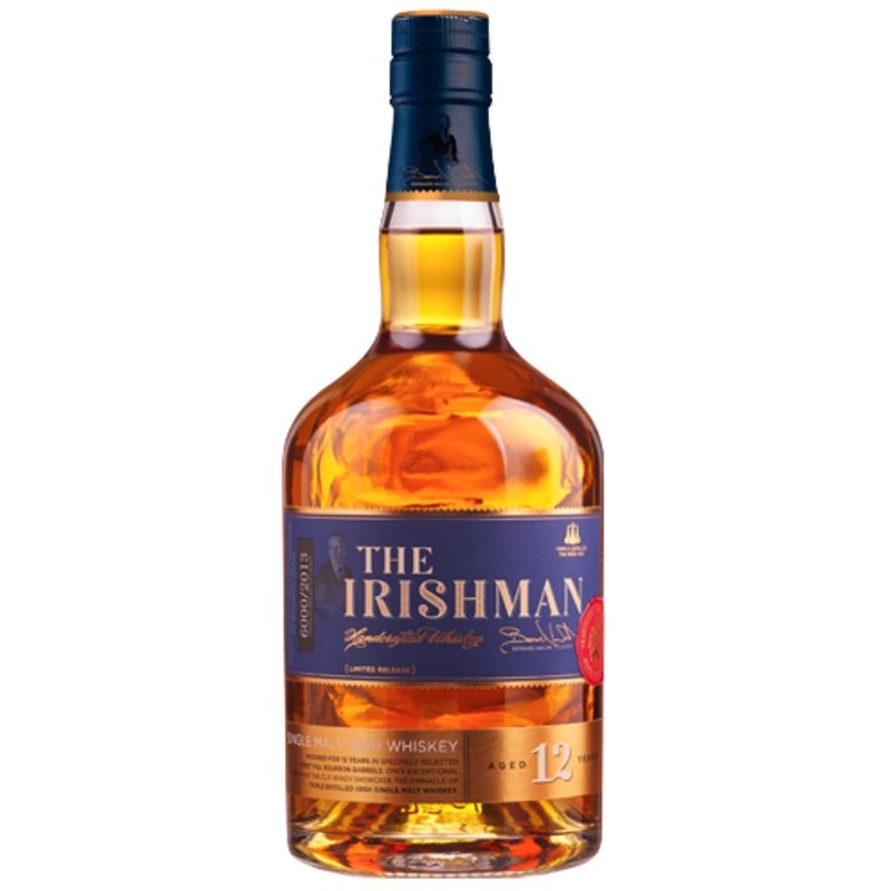 The Irishman Single Malt Irish Whiskey 12 Year Old 750ml