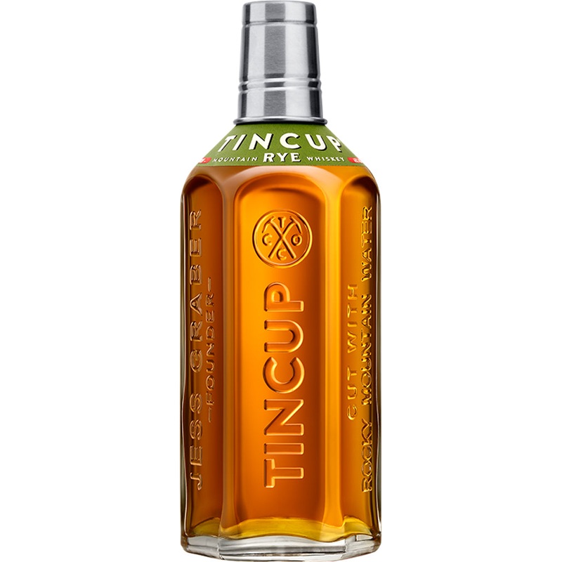 Tin Cup Straight Rye Whiskey 750ml