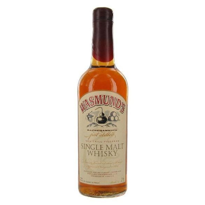 Wasmund's Single Malt Whisky 750ml