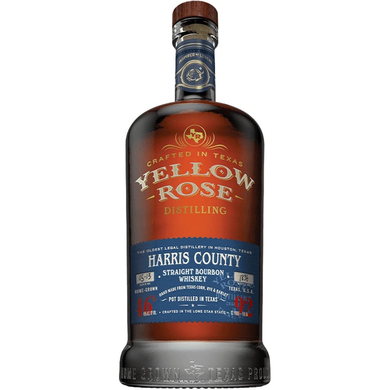 Yellow Rose Harris County Straight Bourbon Whiskey 750ml