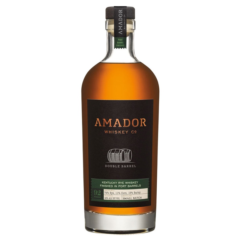 Amador Double Barrel Rye Whiskey Port Finish 750ml