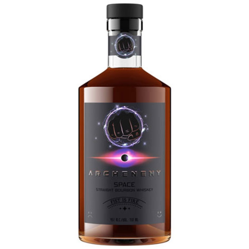 Archenemy Fist Is Fire Space Whiskey Straight Bourbon Whiskey 750ml