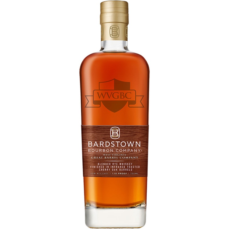 Bardstown West Virginia Great Barrel Co. Blended Rye Whiskey 750ml