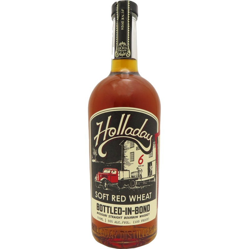 Ben Holladay Soft Red Wheat BIB 6 Year Old Missouri Straight Bourbon Whiskey 750ml
