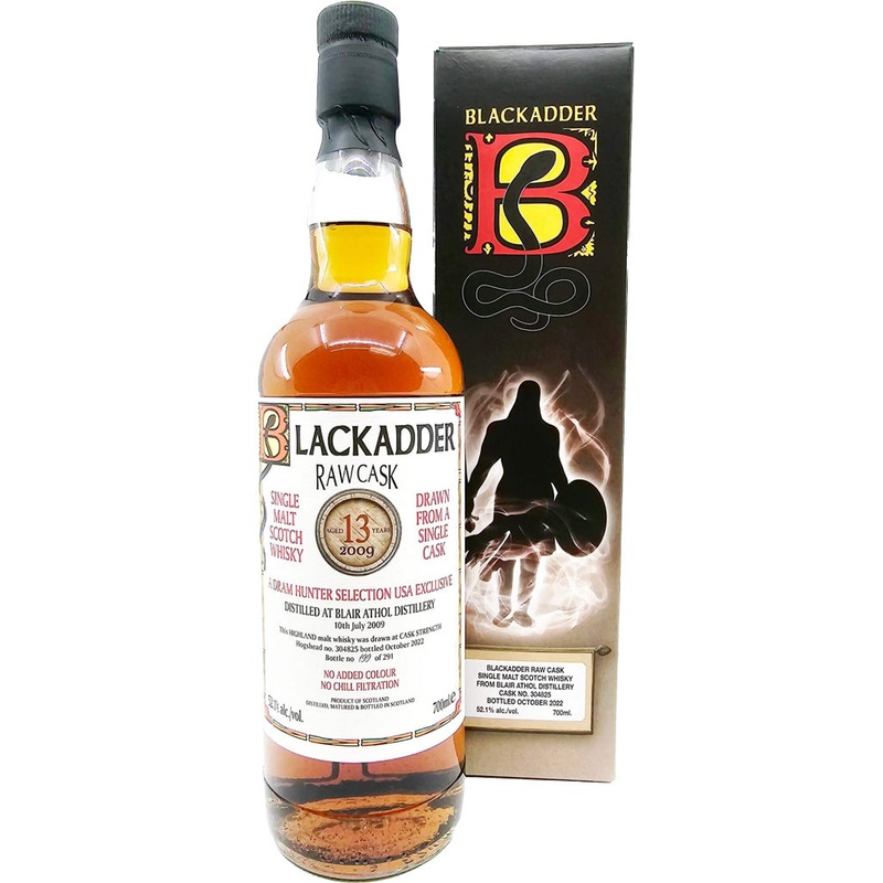 Blackadder Raw Cask Blair Athol 13 Year Old Single Malt Whisky 2009 700ml