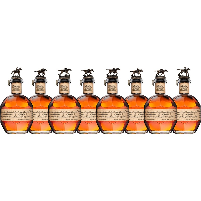 Blanton's Single Barrel 8 Letter Set 8 x 750ml
