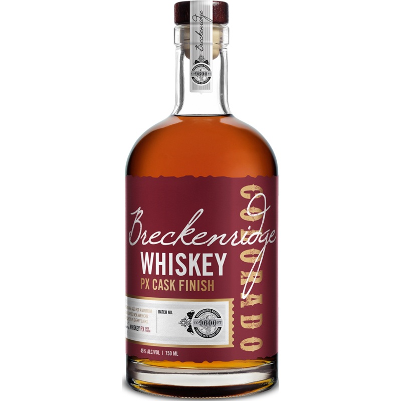 Breckenridge Bourbon Whiskey PX Sherry Cask Wood Finish 750ml