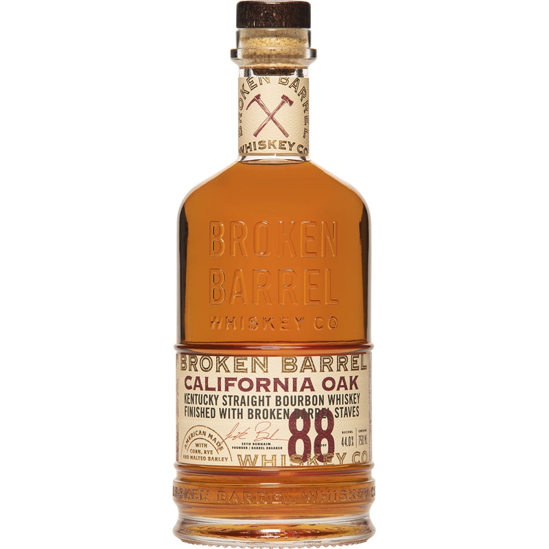 Broken Barrel California Oak Whiskey 750ml