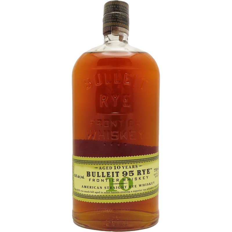 Bulleit 95 Rye Whiskey 10 Year Old 750ml