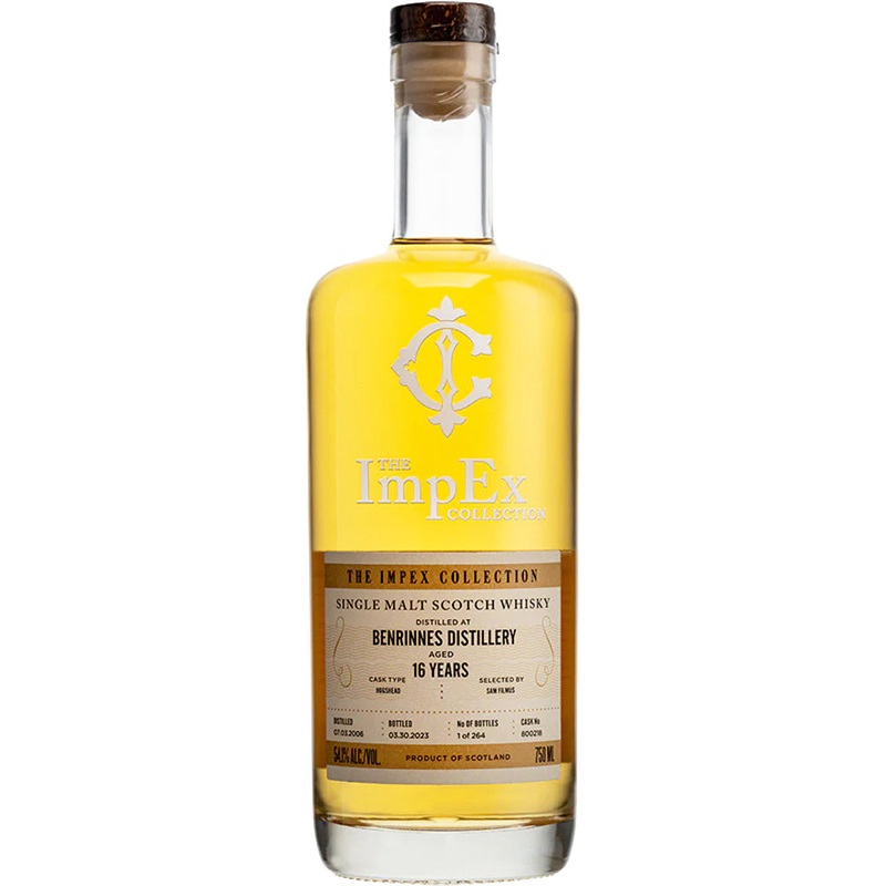 The ImpEx Collection Benrinnes Distillery 2006 16 Year Old 750ml