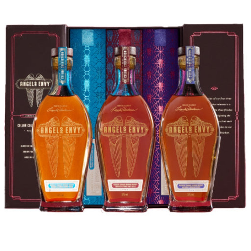 Angel's Envy Cellar Collection Series Volume 1-2-3 2024 375ml