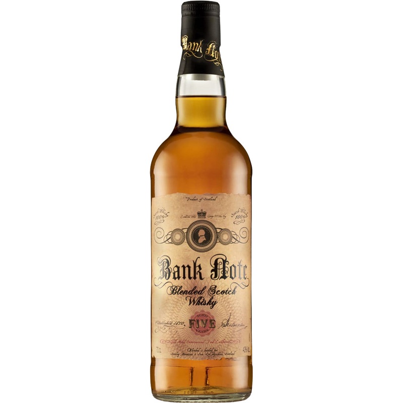 Bank Note Blended Scotch Whisky 5 Year Old 700ml