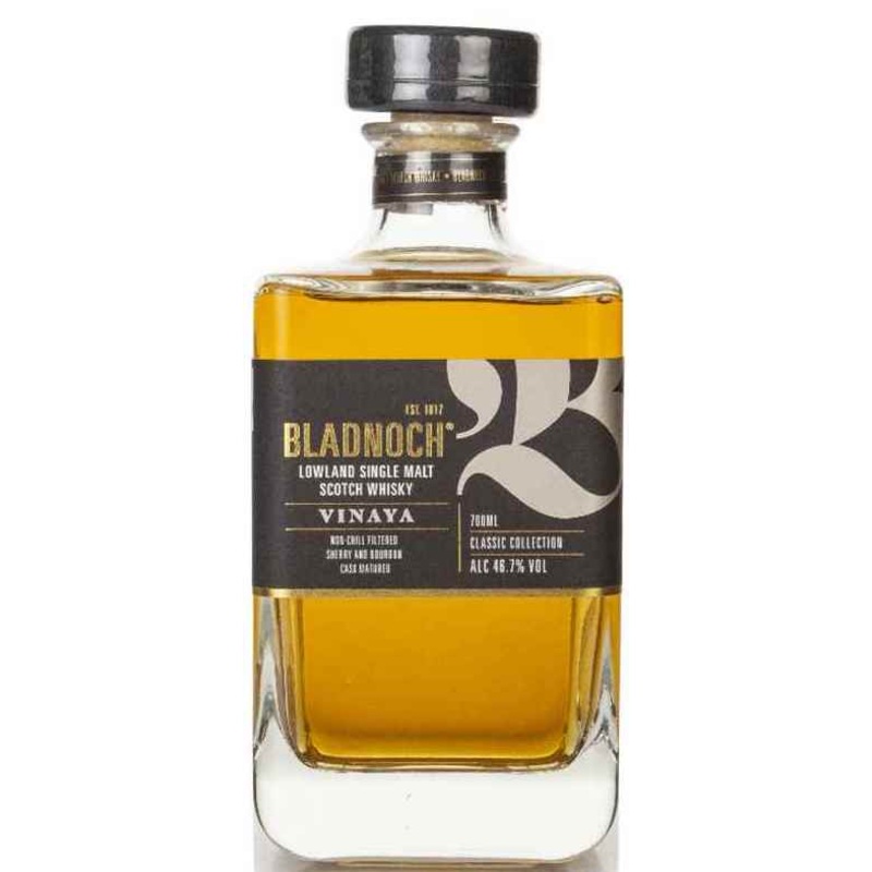Bladnoch Lowland Single Malt Scotch Vinaya 750ml