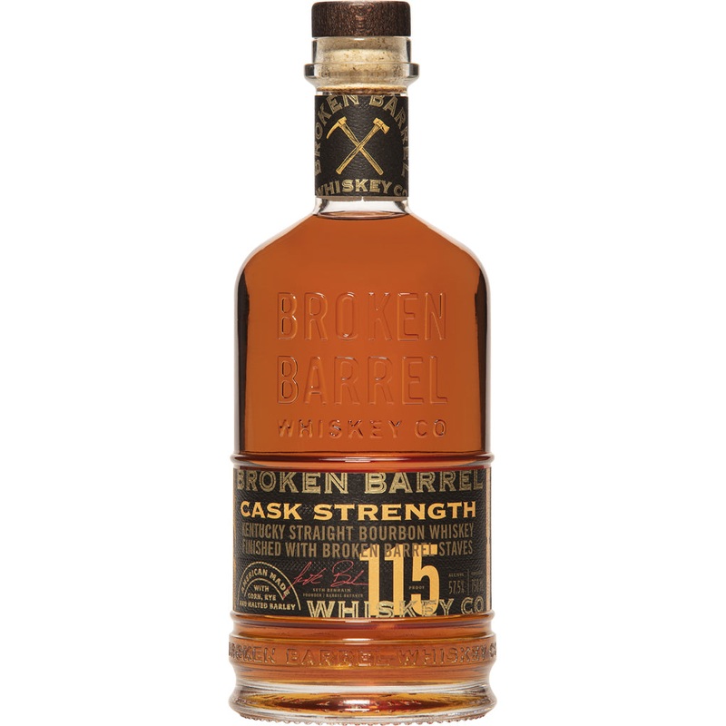 Broken Barrel Cask Strength Bourbon 750ml