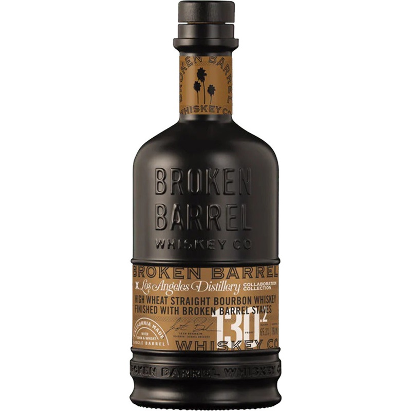 Broken Barrel W/ Los Angeles Distillery Collaboration Bourbon Whiskey 130.2 750ml