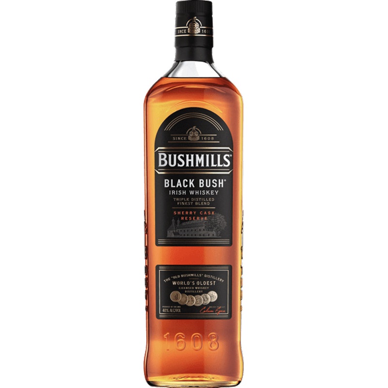 Bushmills Black Bush Blended Irish Whiskey 1L