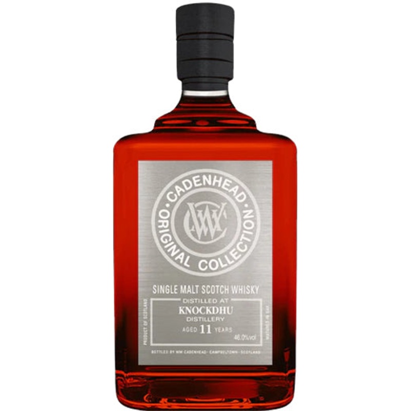 Cadenhead Knockdhu Single Malt Whiskey 11 Year Old 2011 750ml