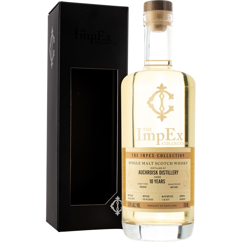 The ImpEx Collection Auchroisk Distillery 2011 10 Year Old 750ml