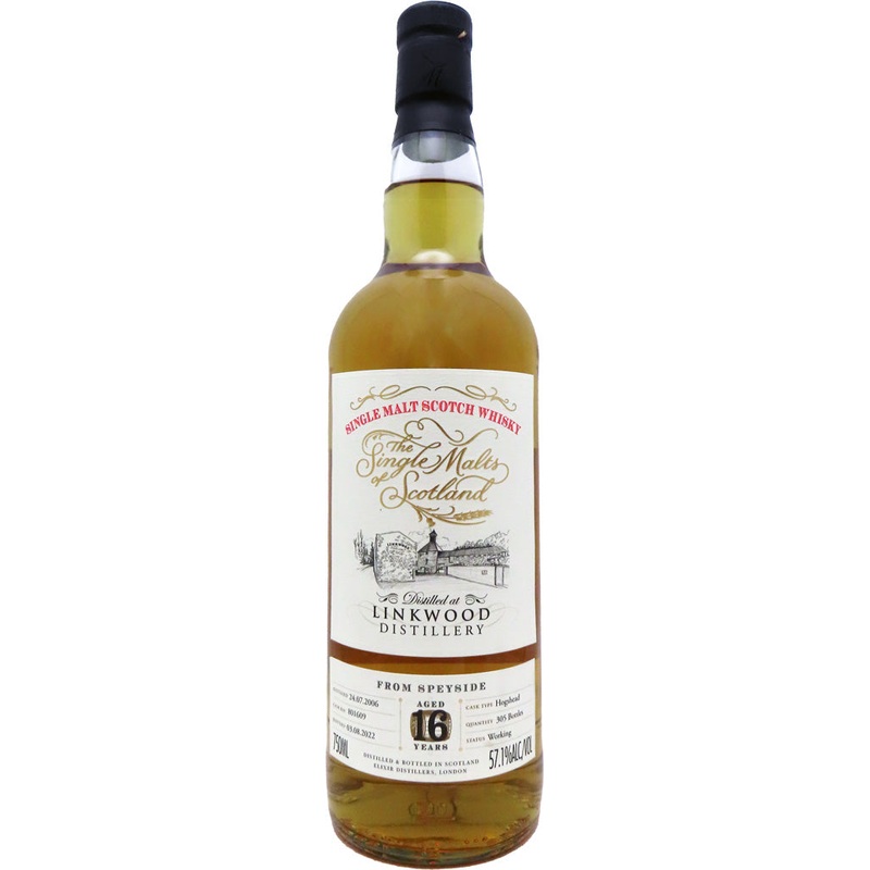 The Single Malts of Scotland Linkwood 2006 16yr 750ml