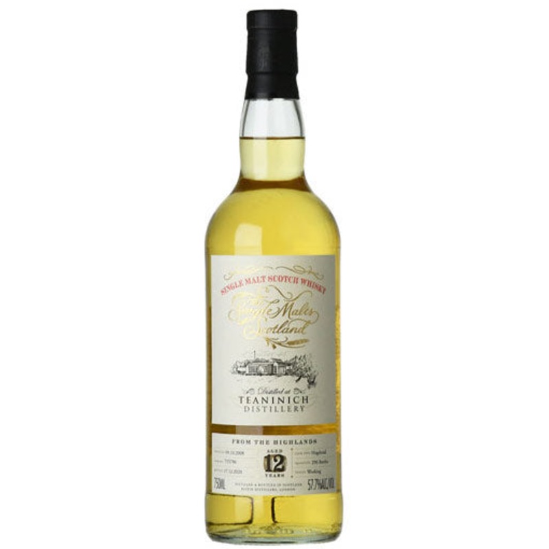 The Single Malts of Scotland Teaninich 12 Year Old 2008 750ml