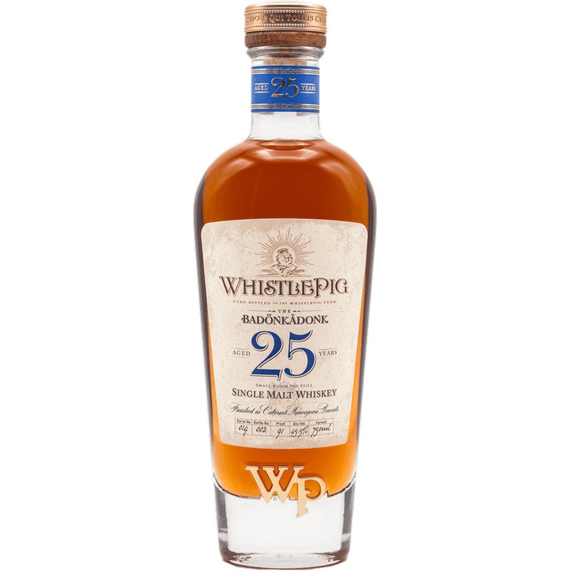 Whistlepig The Badonkadonk 25 Year Old Single Malt Whiskey 750ml