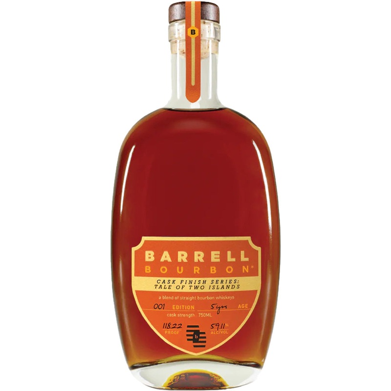 Barrell Bourbon Tale of Two Islands Cask Strength Bourbon Whiskey 750ml