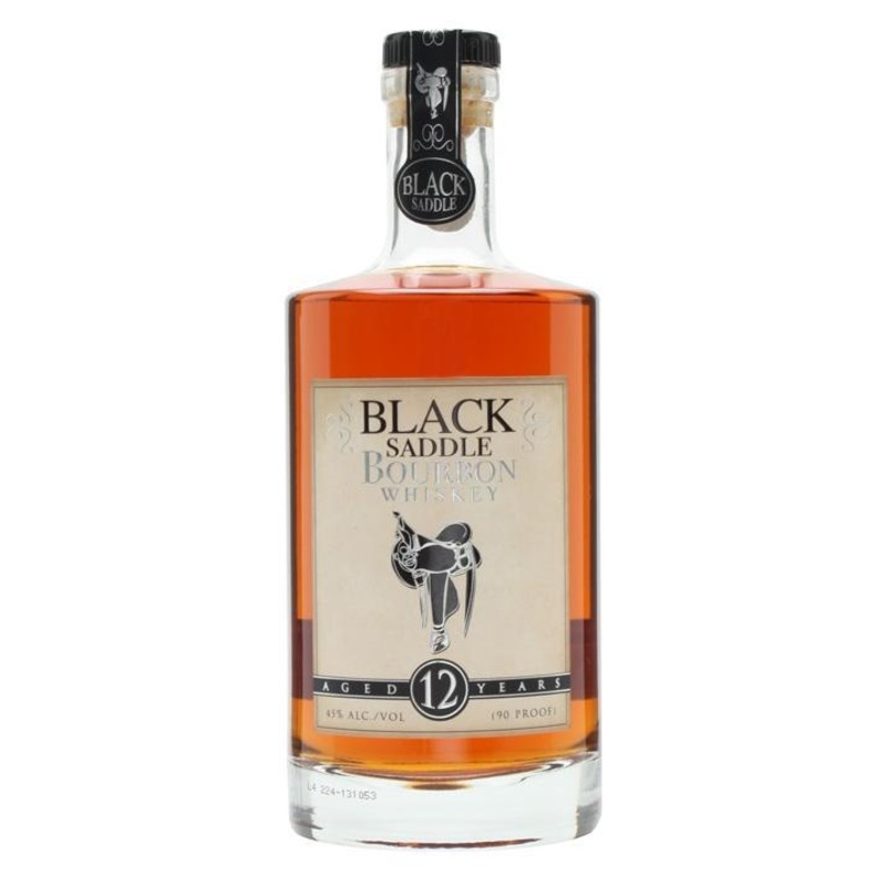 Black Saddle Bourbon Whiskey 12 Year Old 750ml