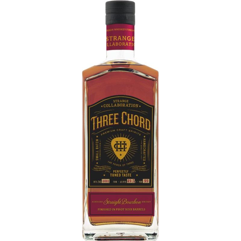 Three Chord Strange Collaboration Straight Bourbon 750ml
