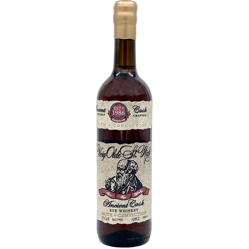 Very Olde St. Nick Faith & Conviction Rye Whiskey 750ml