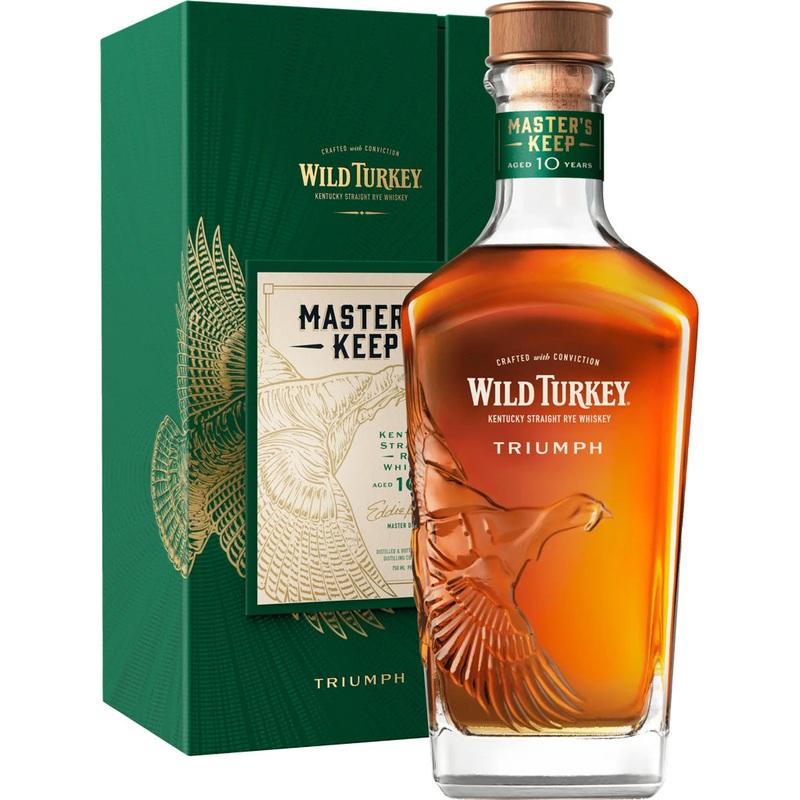 Wild Turkey Master's Keep Triumph Straight Rye Whiskey 10 Year Old 750ml