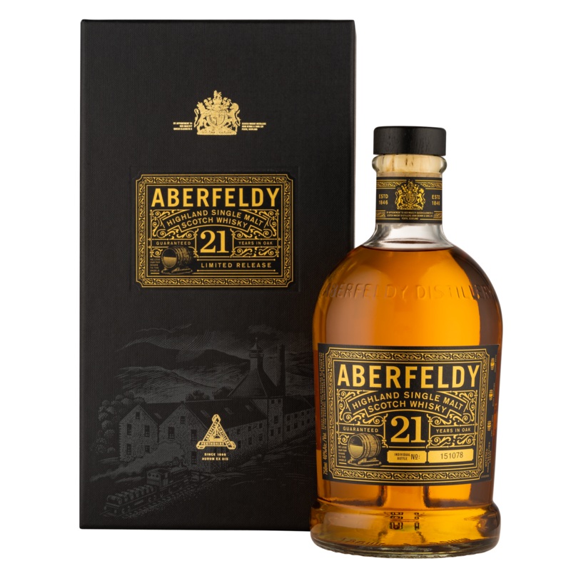 Aberfeldy 21 Year Old Single Malt Whisky 750ml