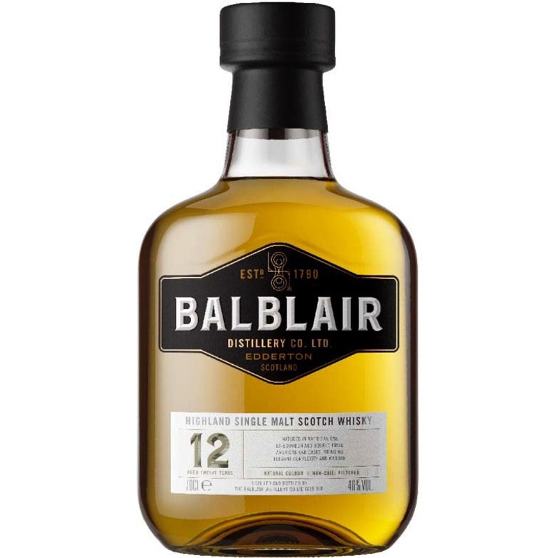 Balblair Single Malt Whisky 12 Year Old 750ml