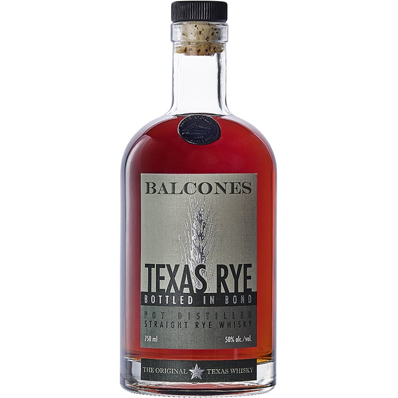 Balcones Bottled In Bond Texas Rye Whiskey 100 Proof 750ml