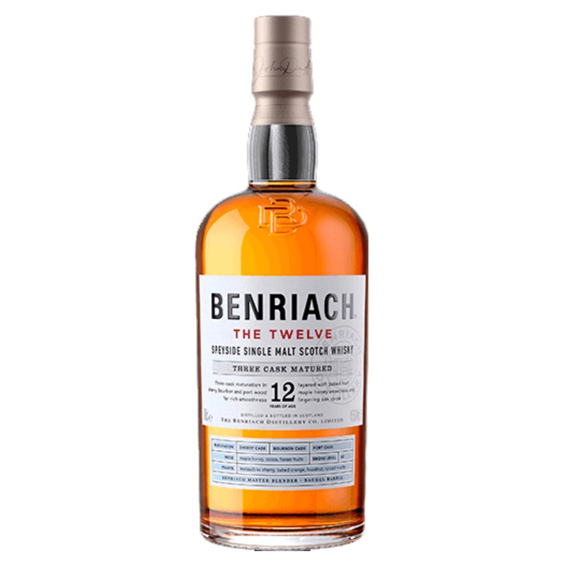 Benriach 12 Year Old Single Malt Whisky 750ml