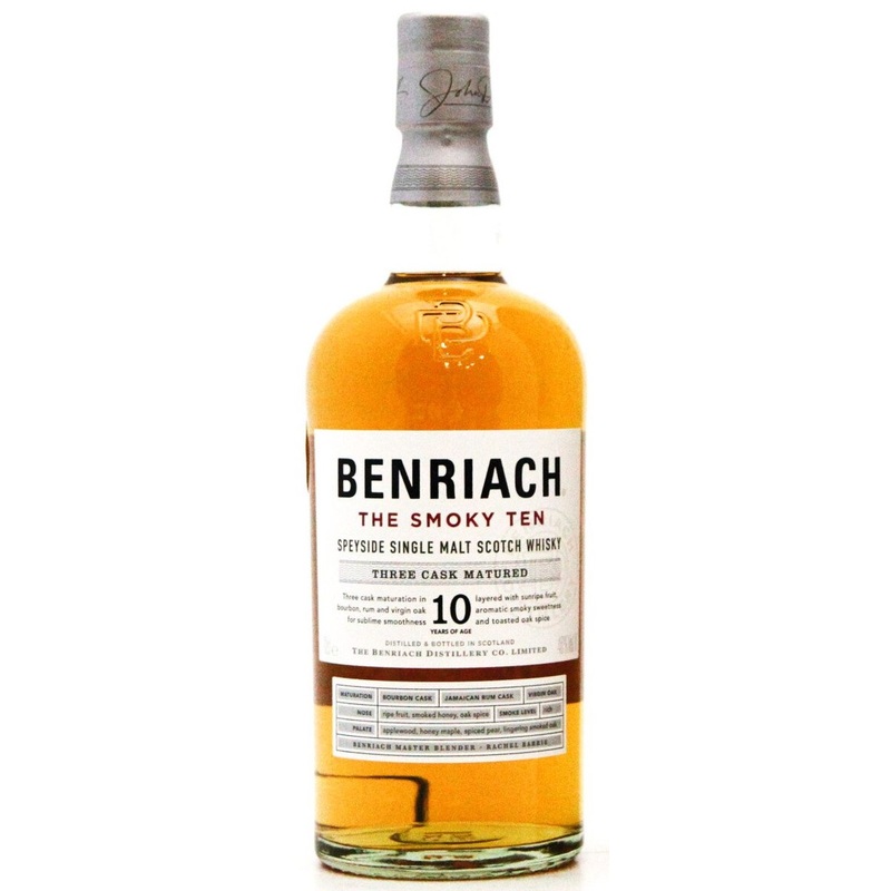 Benriach The Smoky 10 Year Old Single Malt Whisky 750ml