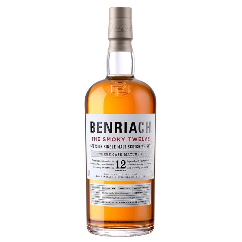 Benriach The Smoky 12 Year Old Single Malt Whisky 750ml