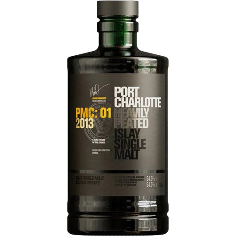 Bruichladdich Port Charlotte PMC: 01 Heavily Peated Single Malt Whisky 2013 750ml