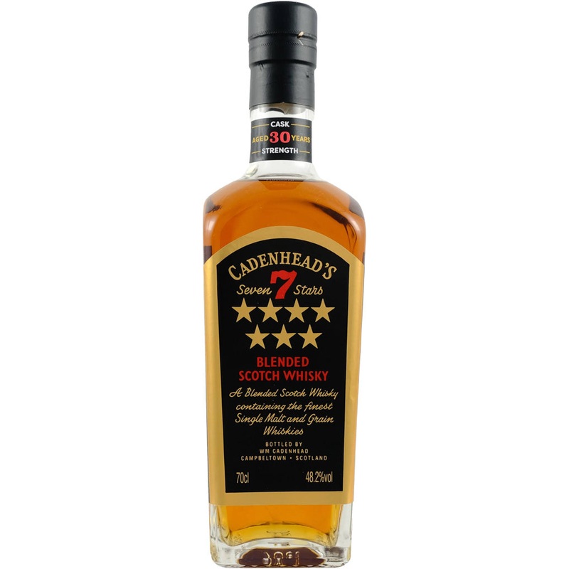 Cadenhead Seven Stars Blended Scotch Whiskey 30 Year Old 700ml