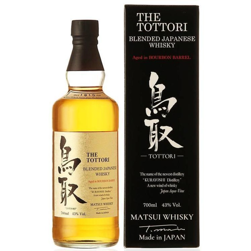 Tottori Japanese Ex Bourbon Barrel Whisky 750ml