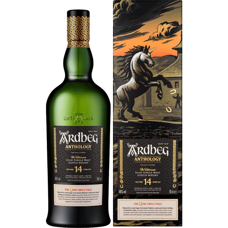 Ardbeg Anthology The Unicorn's Tale 14 Year Old Single Malt Whisky 750ml