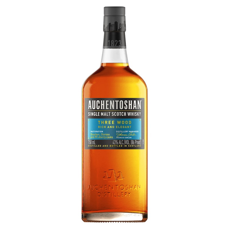 Auchentoshan Three Wood SIngle Malt Whisky 750ml