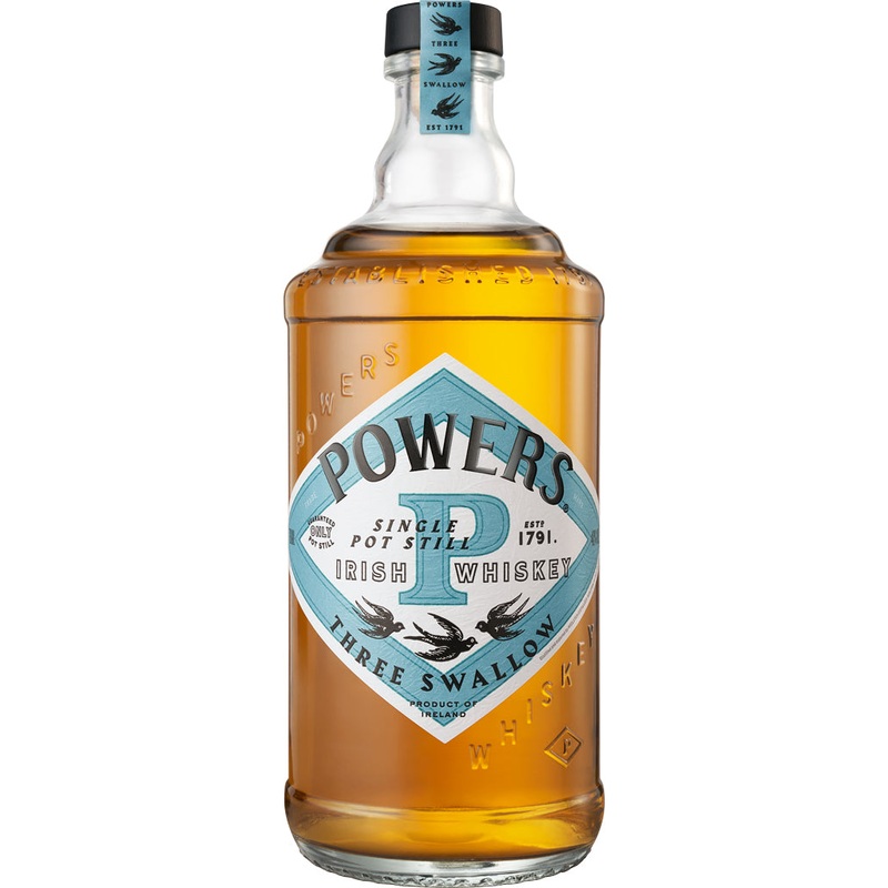 Powers Three Swallow Irish Whiskey 750ml